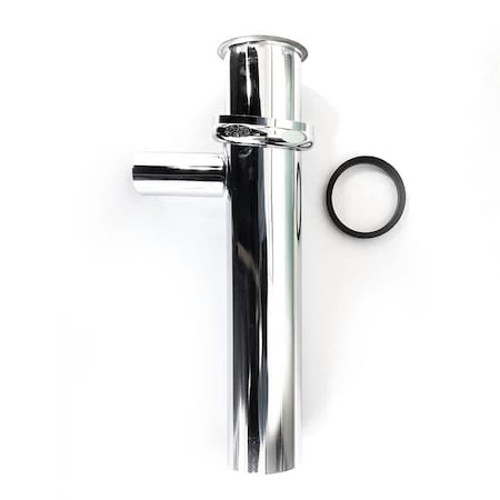 Thrifco Plumbing 22 Gauge 1-1/2 Inch x 8 Inch Chrome Plated Brass Direct Connect 4400636